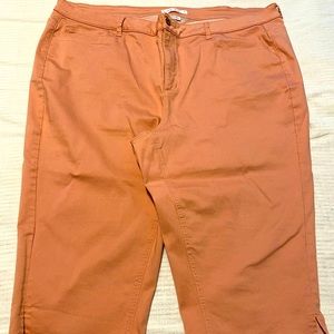 Blush pink capris from penningtons.